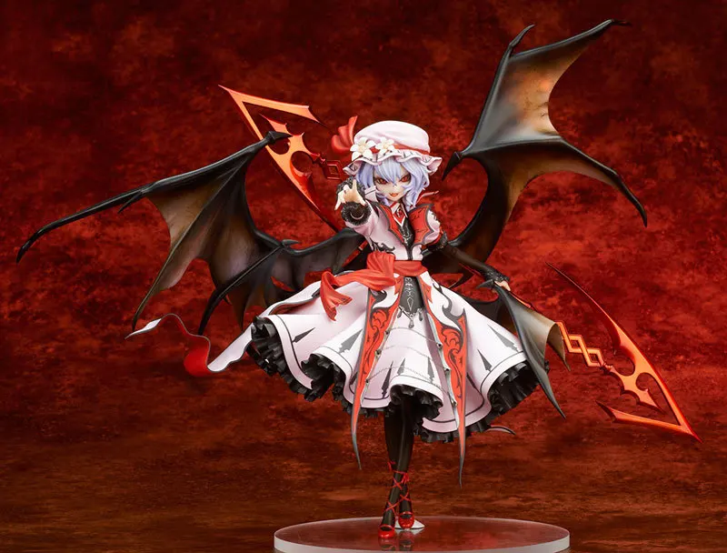 

Touhou Project Quesq Red Remilia Scarlet Legend of the Devil Castle Ver. Action Figure Model Toy 22cm