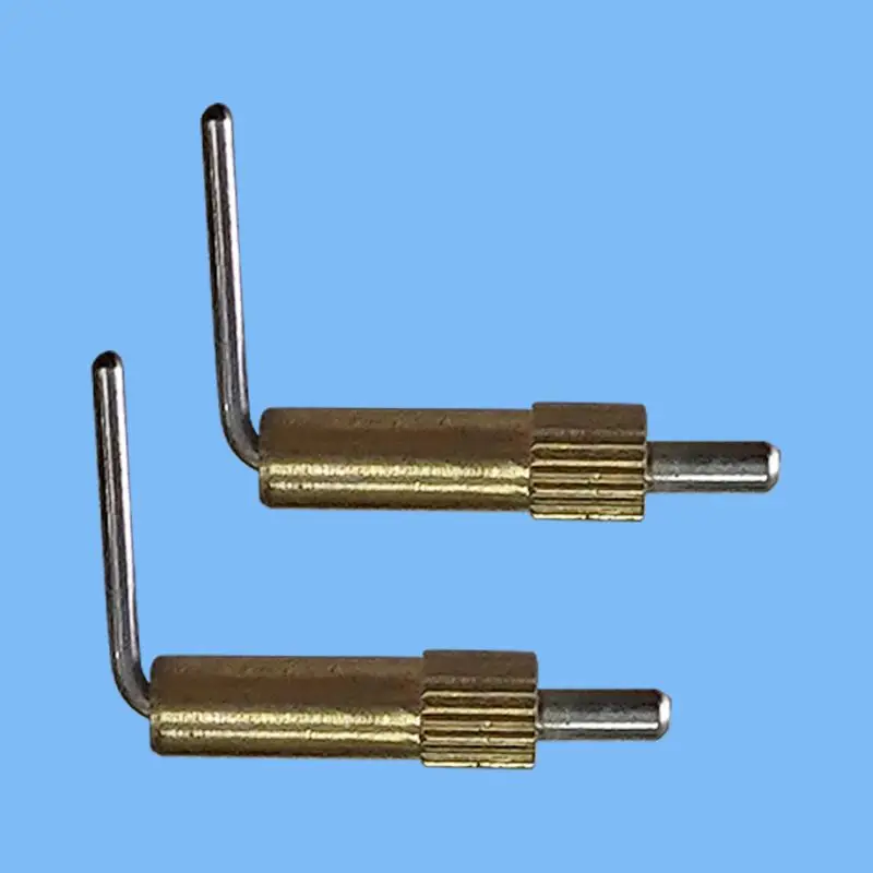 2 Pcs Metal Canopy Locks Spring-Loaded  Latch Right Angle  For RC Airplanes Parts Electric Planes Foam Model Accessories