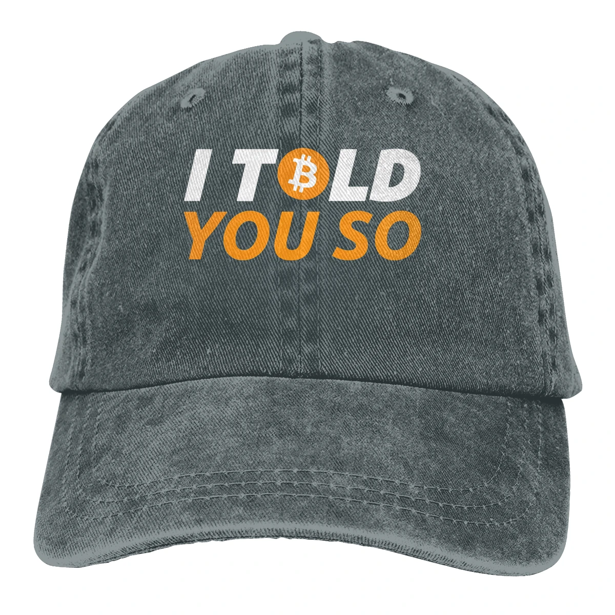 Summer Cap Sun Visor I Told You So Hip Hop Caps Bitcoin Cryptocurrency Miners Meme Cowboy Hat Peaked Hats