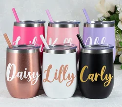 Personalised Stainless Steel Coffee Mug Metal Drinking Mugs Double Beer Thermal Cup Customizable 304 Thermal Cups Tumbler