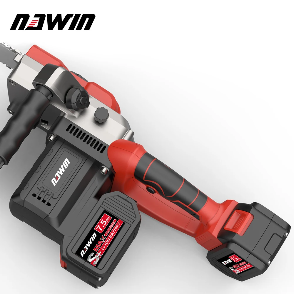 NAWIN Brushless Industrial Electric Chain Saw DIY Set For 16\'\' 40CM Woodworking Tool Outdoor Logging Machine