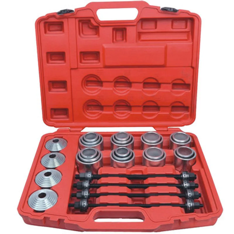 

28pcs Master Press and Puller Sleeve Kit Bearings Bushes Seals Removal Tool car repair tool