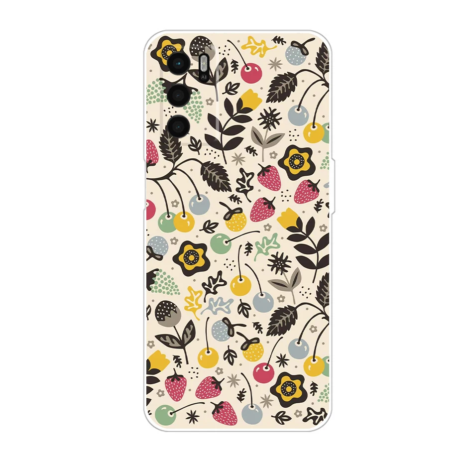 for OPPO A54S Case Cute Butterfly Clear Soft Silicone Back Cover for OPPO A54S CPH2273 Phone Cases for OPPOA54S A 54S etui Funda