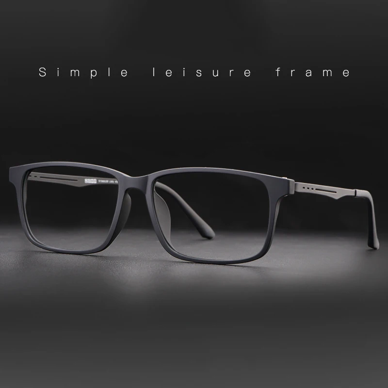 New Arrival Quality Optical Eyeglasses Frame for Men and Women Spectacles Flexible Titanium Temple Legs TR-90 Front Rim Frames