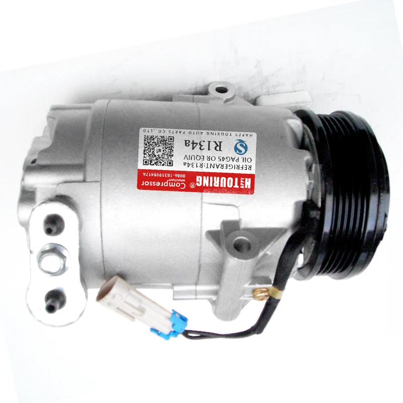 Compressor AC para Opel Astra, combinação Zafira Vita Meriva, Tigra, 09165714, 1854092, 185411/09165714, 09174396, 24432392/90559855