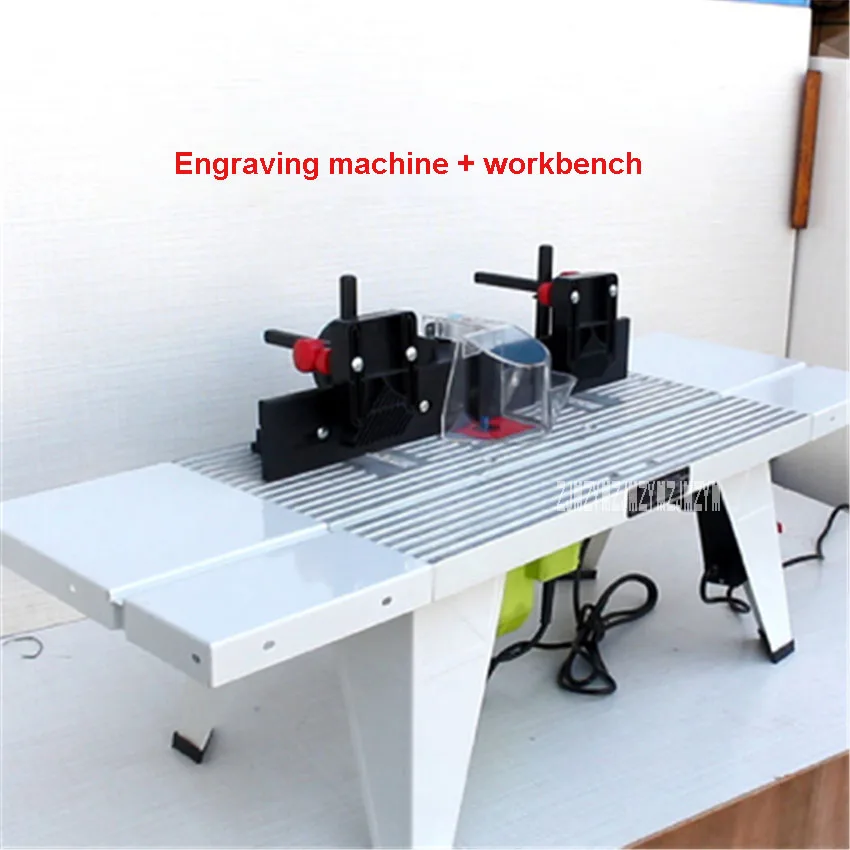 JRT-6136A Multifunctional Engraving Machine Wood Workbench Electromechanical Wood Milling / Flip-chip Workbench 220V/110V 1.5KW