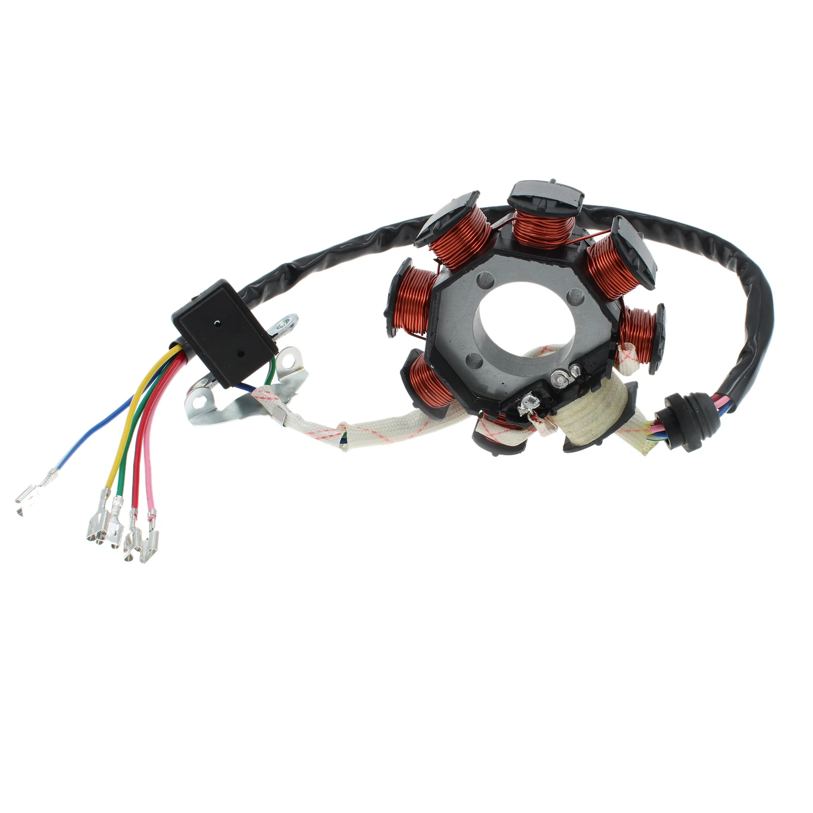 8 Pole  Coil AC Ignition  Magneto Stator Fit For CG 125cc 150cc 250CC Quad ATV  Go Kart Scooter  Dirt Bike