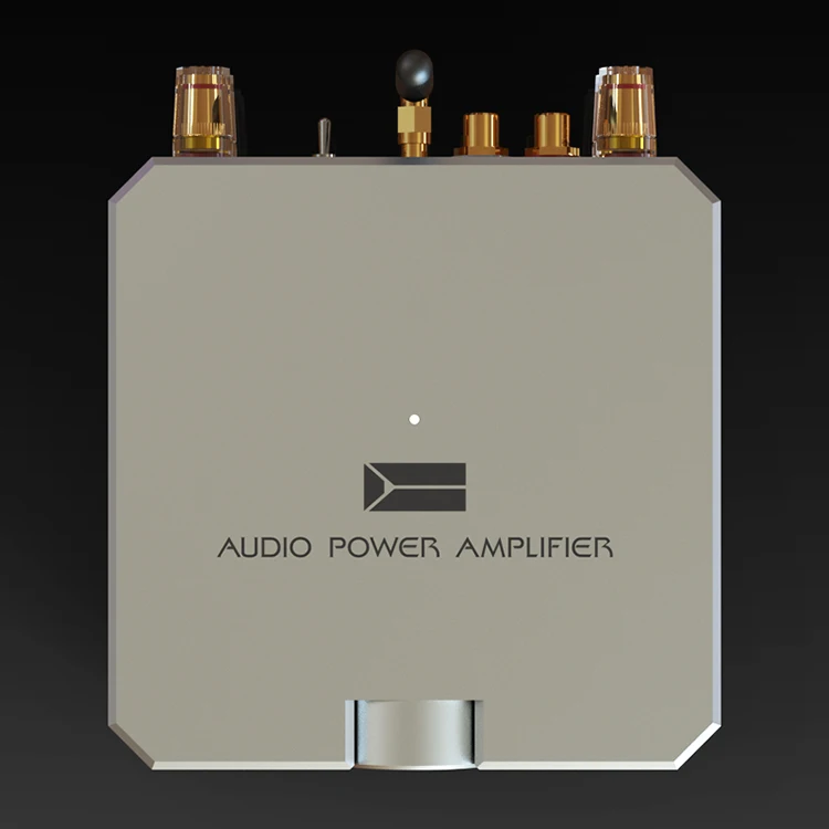 Hot sale AMP25 High End HiFi Bluetooth 5.0 Audio Power Amplifier Stereo Headphone Amp MOSFET 80Wx2 / With power supply DC12V