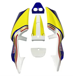 brand new ABS tail fairing NSR250 MC21 P3 white blue yellow  bodywork fairing parts nsr 250 p3 mc21