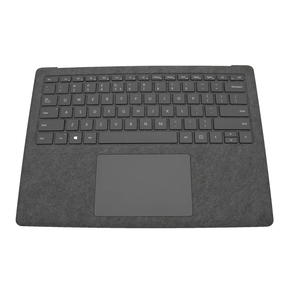 Imagem -06 - Teclado Cinza Completo para Microsoft Surface Laptop Montagem Topcase Trackpad Completo 1868 1873 Aaa +++