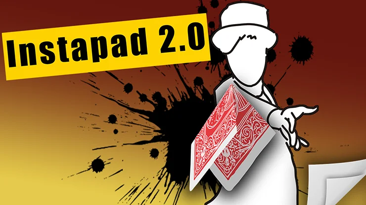 Instapad 2.0 By Danny Weiser Produced By Gee Magic Gimmick Card Magic and Trick Decks Street Performer Walk Around Performer