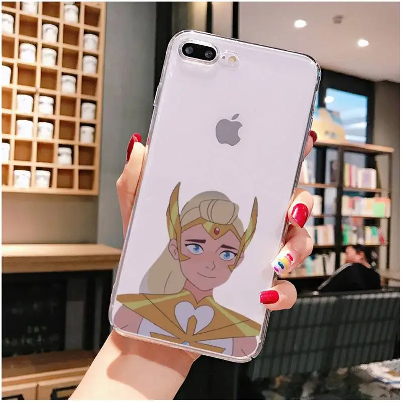 She-Ra and the Princesses of Power Phone Case For iPhone X XS MAX 6 6s 7 7plus 8 8Plus 5 5S SE 2020 XR 11 11pro max Clear funda