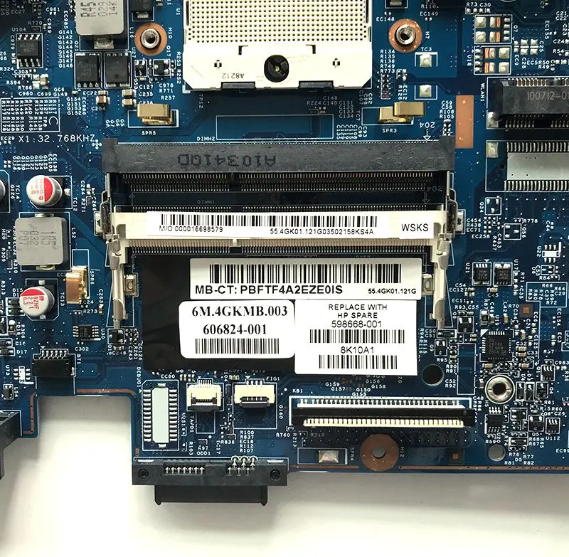 598668-001 Papan Utama untuk HP ProBook 4520S 4720S 48.4GK06. 011 H9265-1 Diuji OK