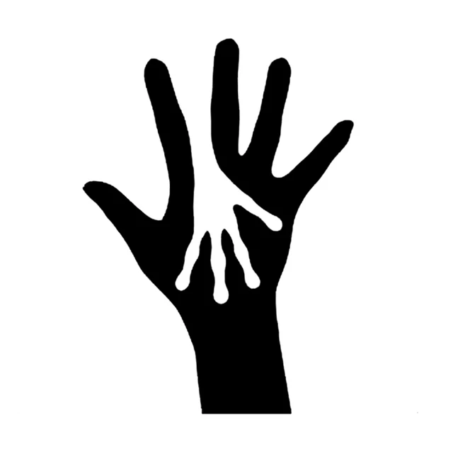 

11.9*16.5CM Mysterious Hand Car Sticker Graphic High Quality Vinyl Decoration Bumper Window Accessories