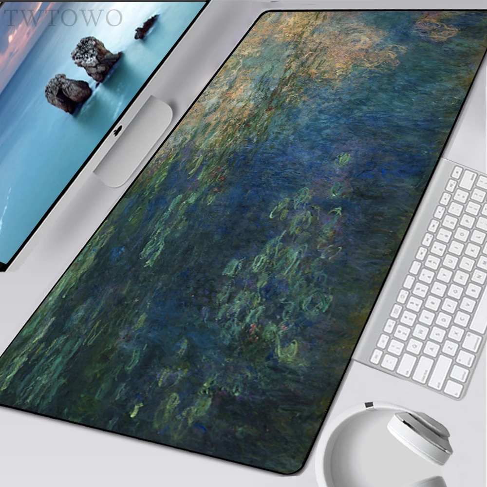 

Mousepad HD Custom Large New keyboard pad Mouse Mat Claude Monet Art Gamer Carpet Laptop Office Soft Mice Pad