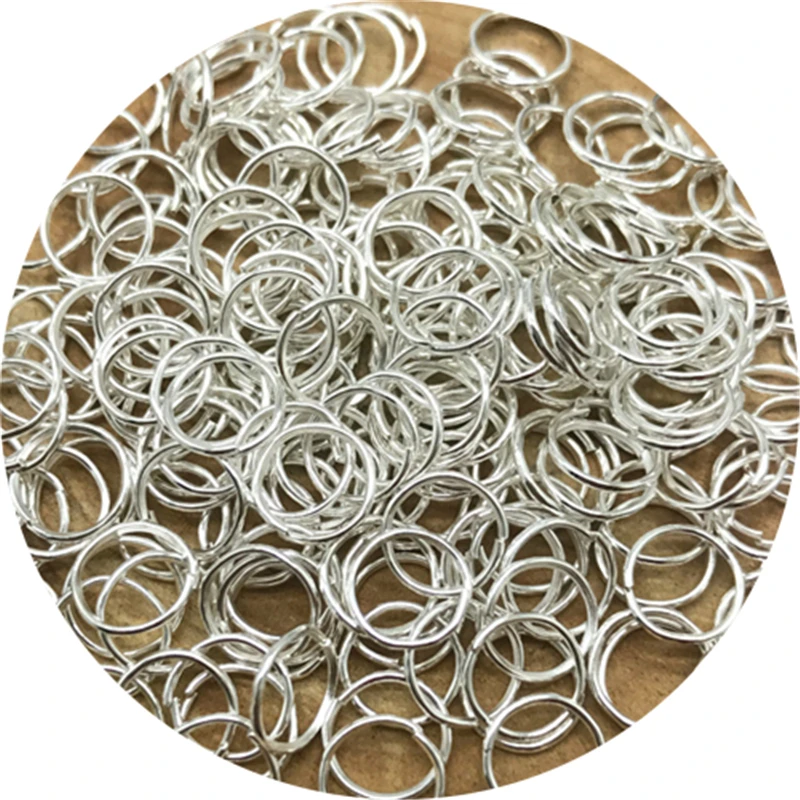 4/6/8/10mm Metal Open Jump Rings Split Rings Connectors For Jewelry Making DIY Jewelry Findings Jewelry Making Supplies