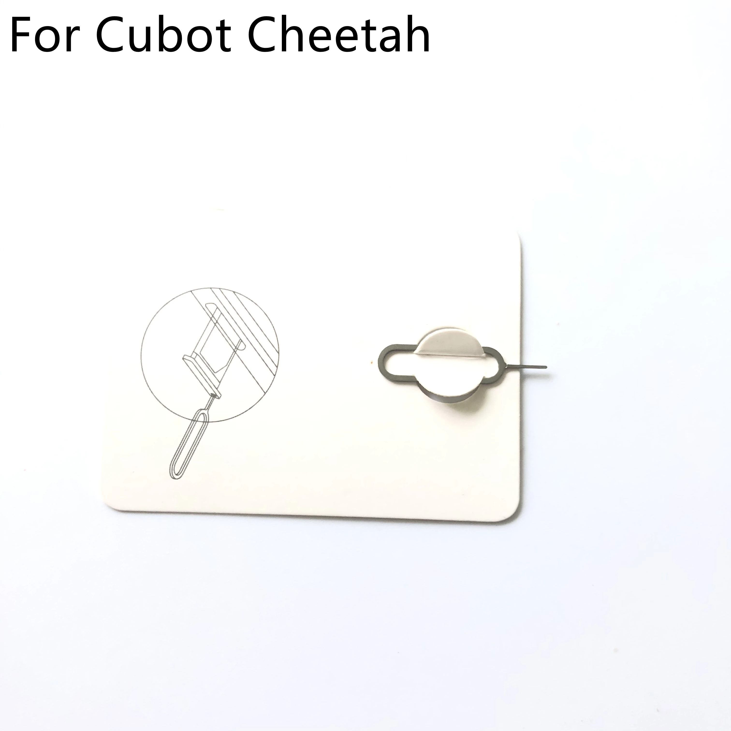 Cubot Cheetah Baru Kartu SIM Eject Pin Penanganan Jarum untuk Cubot Cheetah MT6753 5.5 "1920X1080 Smartphone