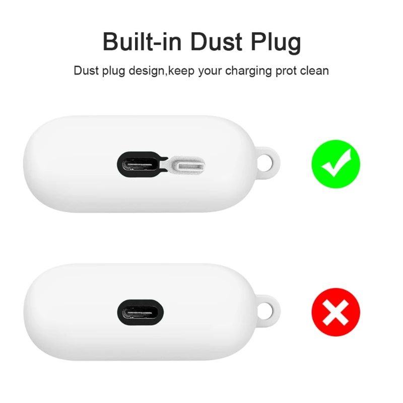 สำหรับ Razer Hammerhead True Wireless X หูฟังกันน้ำป้องกันฝุ่นซิลิโคน