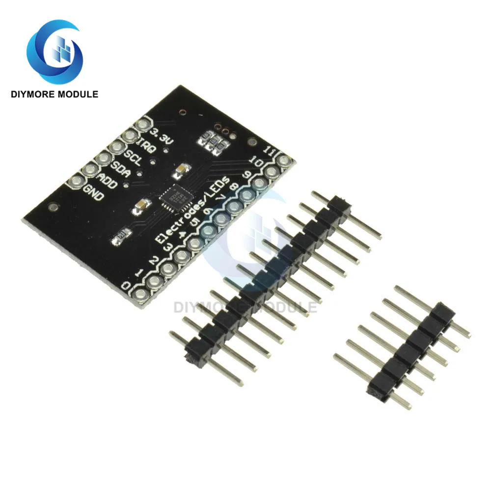 MPR121 Capacitive Touch Sensor Controller Module I2C Interface keyboard LCD Touchpad Buzzer Development Board for Arduino