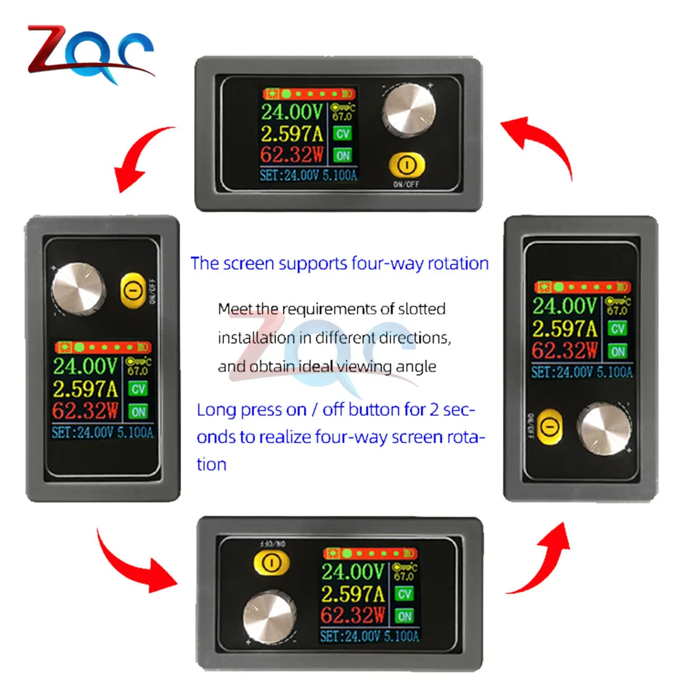 CC CV DC 9V 12V 24V 36V 5A regolatore di tensione variabile alimentatore DC 6-36V a DC 0.6-36V modulo convertitore Boost Buck regolabile