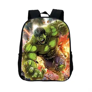 Cartoon School Bags for Children, Small Backpack for Kindergarten, Children present, Hulk, Baby, 12 8 Main Sales Hulk Backpack - №8