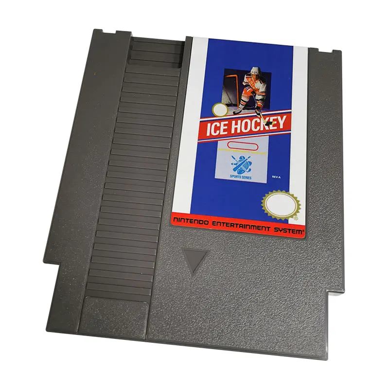 HOT BLOOD ice hockey-Game Cartridge For Console Single card 72 Pin NTSC and PAL Game Console