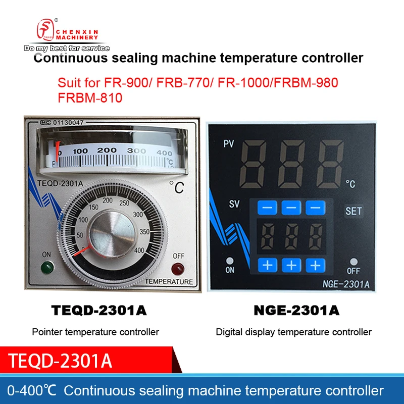 

0-400℃temperature controller Continuous sealing machine temperature controller TEQD-2301A NGE-2301A