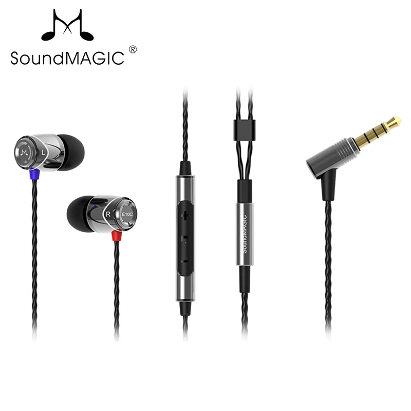 

SoundMAGIC Sound MAGIC E10C In Ear Earbuds With Mic And Volume Change Function Noise Isolating In-Ear Hifi Stereo Earphones