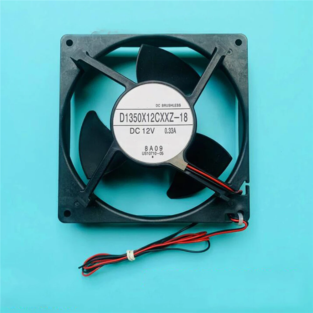 DC12V 0.33A Compressor Fan D1350X12CXXZ-18 Spare Freezer Cooler For Servo Refrigerator Fridge Cooling Fan