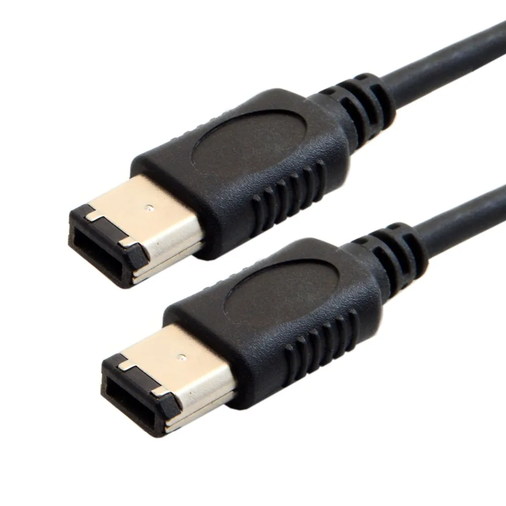 IEEE1394A Data Cable IEEE 1394 6P to 6P 6P-6P 6 Pin to 6Pin Industrial Camera Cable Firewire 400 Mbps 1.5m 3m 5m cable