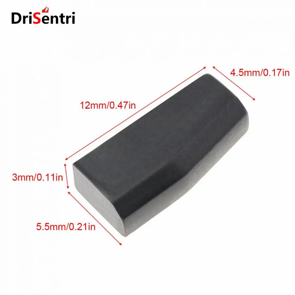 Universalเปล่า 4D68 ID68 40Bitsคาร์บอนชิปรถKey Transponder ChipสำหรับDaihatsu Toyota Lexus