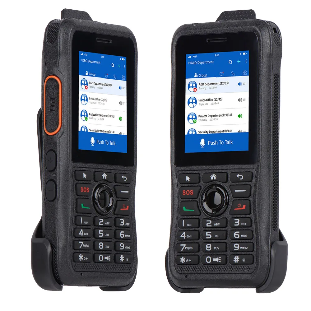 Imagem -02 - Zello Intea-t310 Rugged 4g Radio Poc Wifi 2.4 Teclado Pequeno Rede 4g Rádio Bidirecional