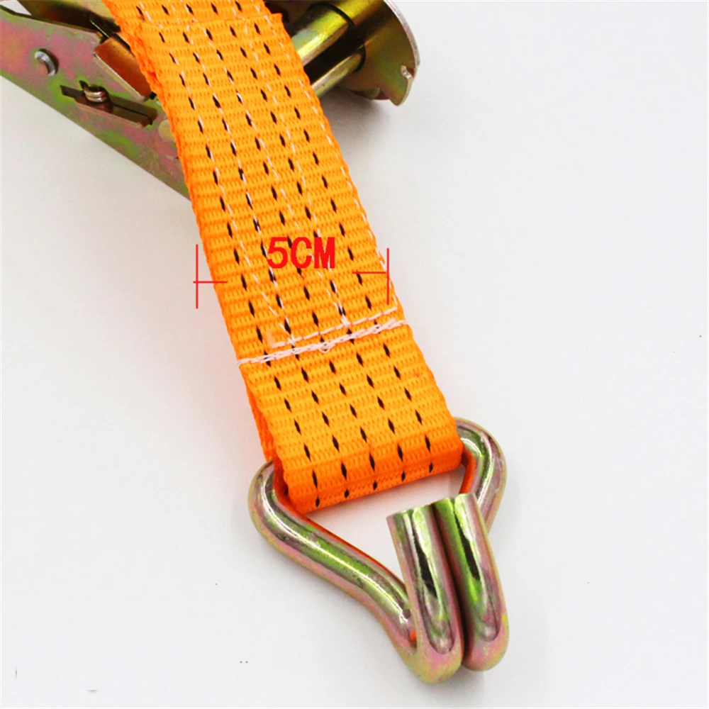 Tenditore da 2 pollici cintura in bundle auto camion fisso tendicinghia in bundle stretto tenditore cintura in poliestere 5CM 3m