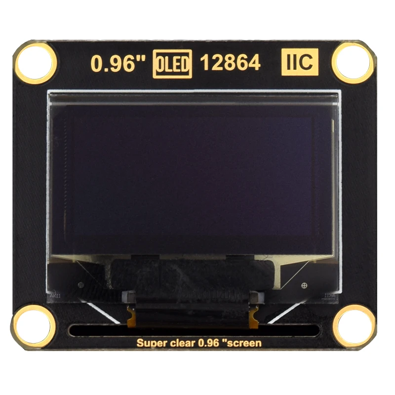 De 0.96-Inch Oled Lcd Module I2C Interface Communicatie