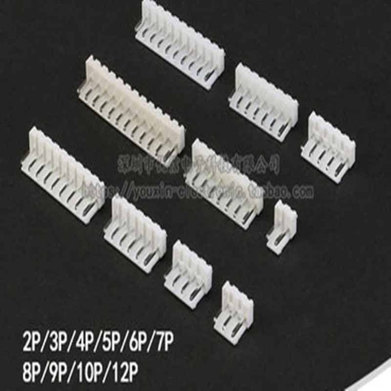 

10PCS/lot VH straight pin socket pitch 3.96 connector 2P/3/4/5/6/7/8/9/10/12P