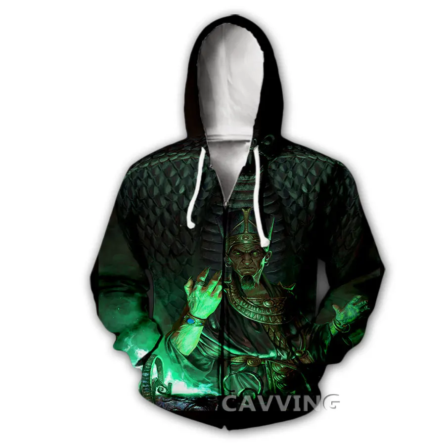 

CAVVING 3D Print God Eye of Egypt Pharaoh Anubis Zipper Hoodies Zip Hooded Sweatshirt Harajuku Hoodie Sweatshirt for Men/women