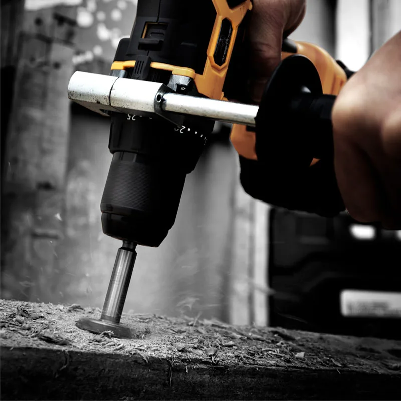 20V Cordless Electric Impact Drill High Power Brushless 3.0Ah Lithium Battery Screwdriver 13MM Self-Locking Chuck 85 N/M Torque