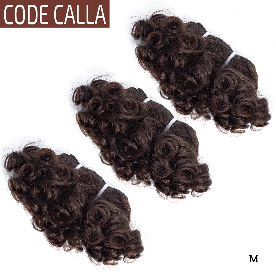 Brazilian Remy Extensões de cabelo humano, Bouncy Curly Hair Bundles, Curto Curly, Onda do corpo, Costurar em Pacotes, Double Draw