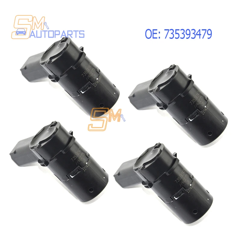 4 PCS 735393479 Auto PDC Parking Sensor For Alfa Romeo 147 156 159 166 GT JTD Brera Fiat Lancia Reverse Radar