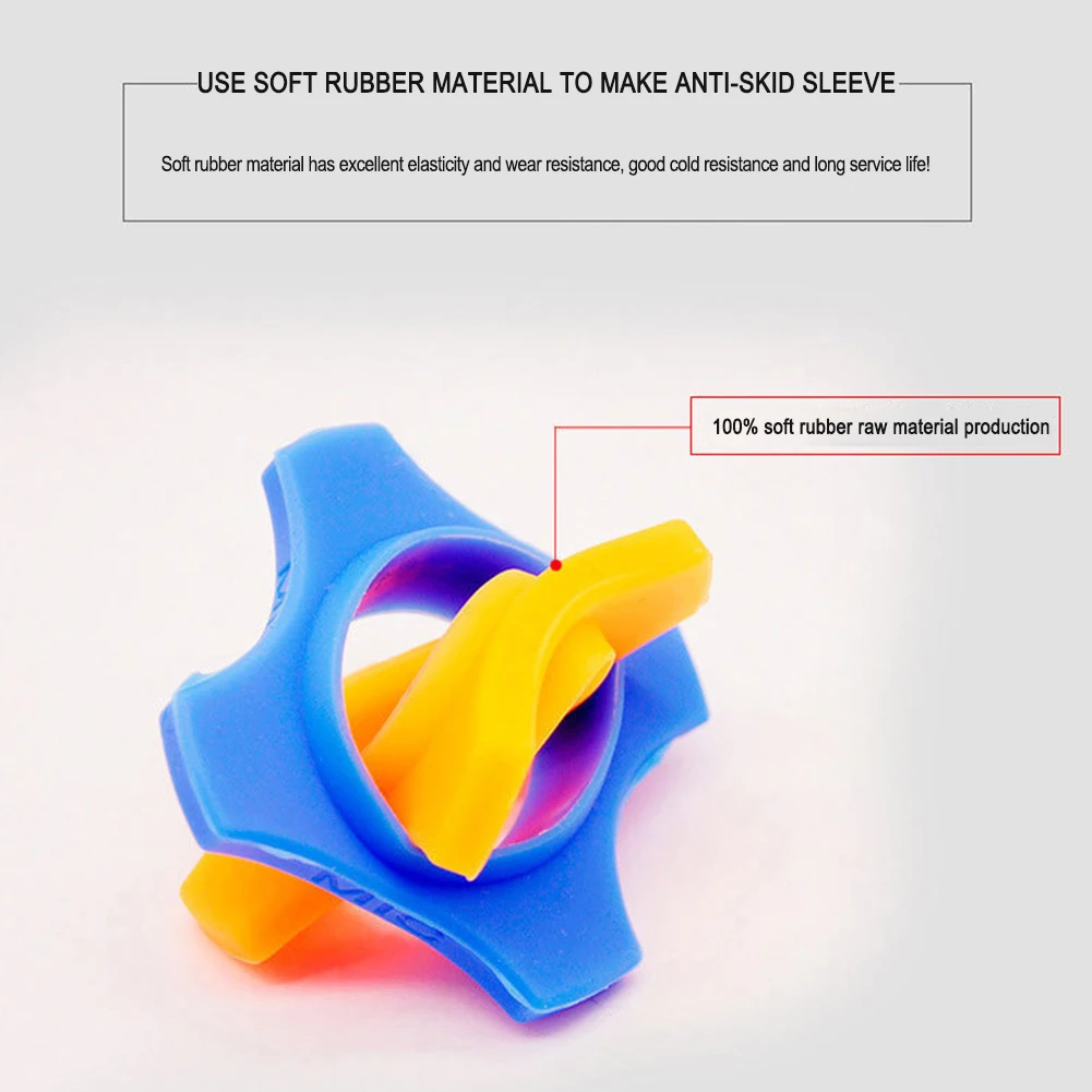 2 pçs microfone de mão anti-deslizamento anel de proteção de borracha mic inferior haste manga titular conjunto para ktv karaoke