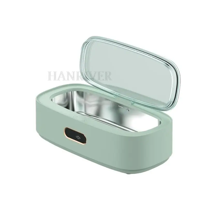 Household Small Ultrasonic Cleaning Machine Glasses Necklace Cosmetic Brush Cleaning Box Watch Denture Cleaner M03