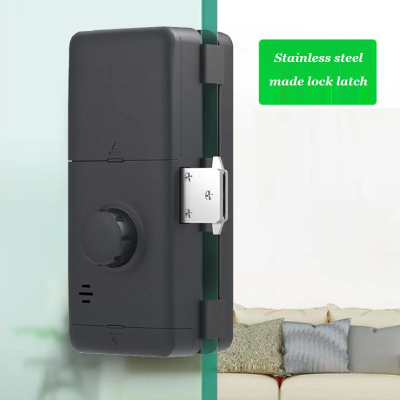 Cerradura inteligente para puerta de vidrio, cerrojo de madera o aplicación TTLOCK, Wifi, Tuya, biométrico, huella dactilar, electrónica, Digital