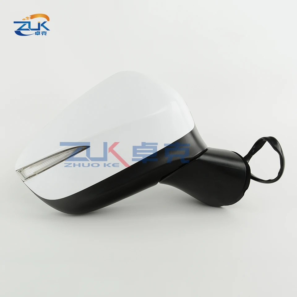 ZUK Exterior Door Rearview Mirror Assy For Mazda CX-5 2015 2016 With Electric Angle Adjust Folding Heating Blind Spot Monitoring