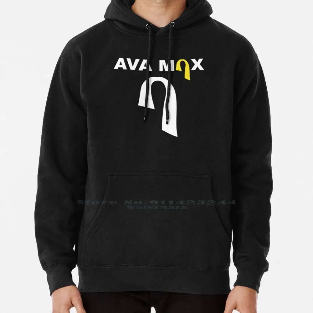 Ava Max Hoodie Sweater 6xl Cotton Amanda Ava Koci Diva Singer Sweet But Psycho Pop Heaven Hell Slow Dance Ava Max Heaven Women