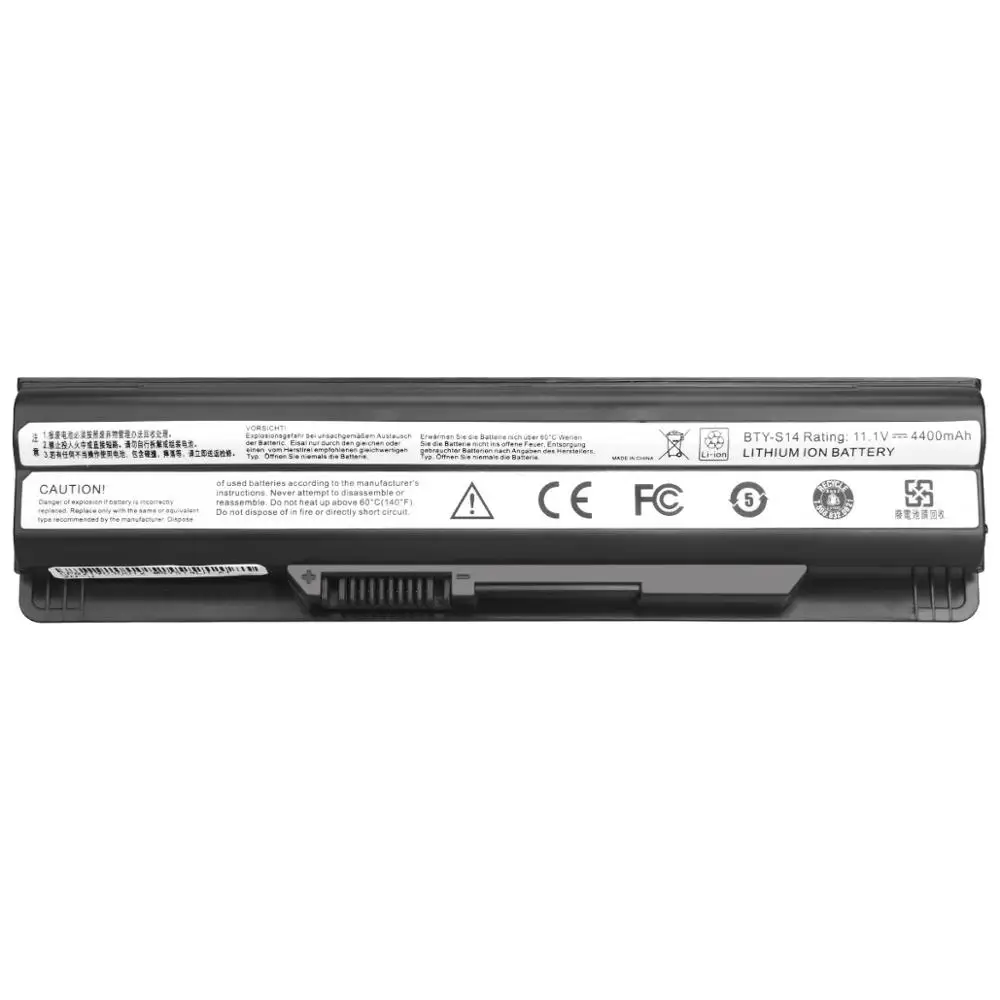 Laptop Battery For MSI BTY-S14 CX650 FR600 FR620 FX400 FX600 FX610 FX620DX GE620DX E2MS110W2002 E2MS110K2002 E2MS115K2002