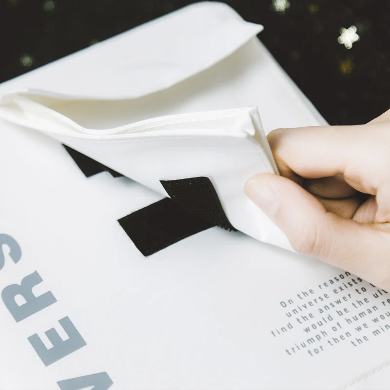 Youpin-كمبيوتر محمول خارجي kintrees Universe ، كمبيوتر محمول ، فيلكرو ، A6 ، رائد فضاء ، تقويم ، حساب يدوي