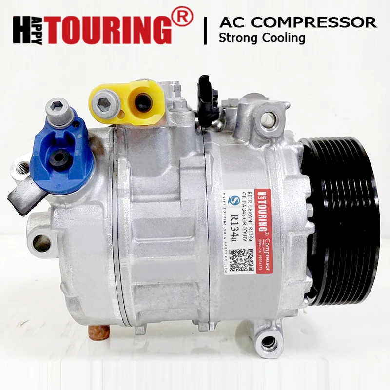 7SEU17C AC Compressor For BMW X3 F25 2011 2012 bmw compressor 447150-2100 447260-4060 BWAK496 248300-2960 64529211496