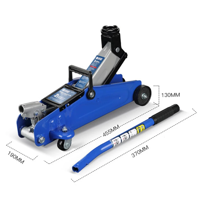 Herramienta de elevación de coche con gato Horizontal 2t, herramienta de cambio de neumáticos hidráulica portátil multifuncional para vehículos todoterreno