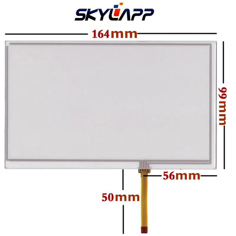 7''Inch 164mm*99mm AT070TN90 AT070TN93 HD Touch Screen For Tablet PC Resistance Handwritten Touch Panel Screen Digitizer Glass