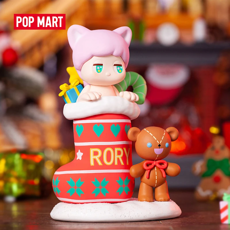 

POP MART Satyr Rory Cozy Winter Series Mystery Box 1PC/12PCS Blind Box Collectible Cute Action Figure Kawaii Toy